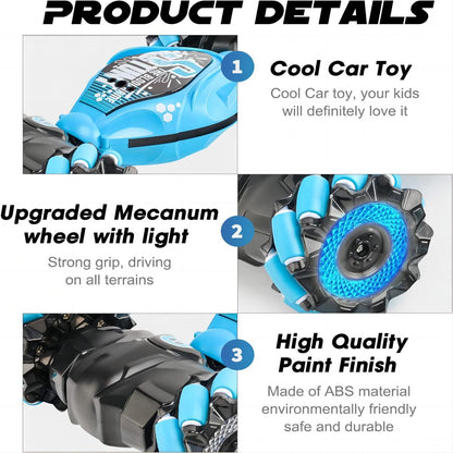 Coche teledirigido 4WD RC con sensor de gestos de acrobacias